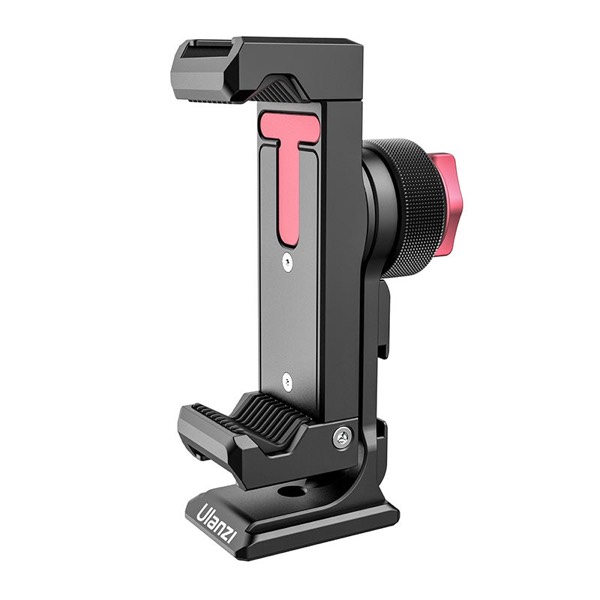 Universal tripod phone clamp