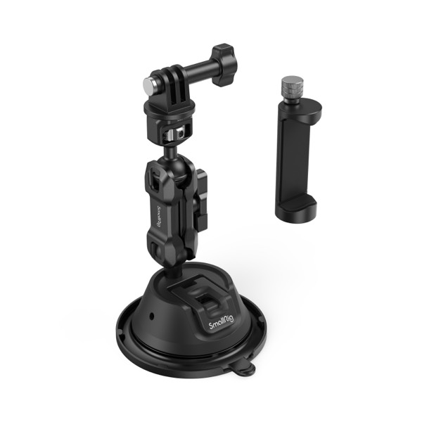 Suction cup phone mount